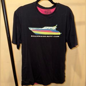 Billionaire boys club tee shirt size M reversible